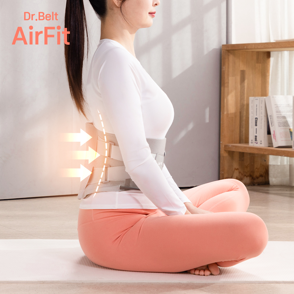[닥터벨트 에어핏] 요추전만 자세유지